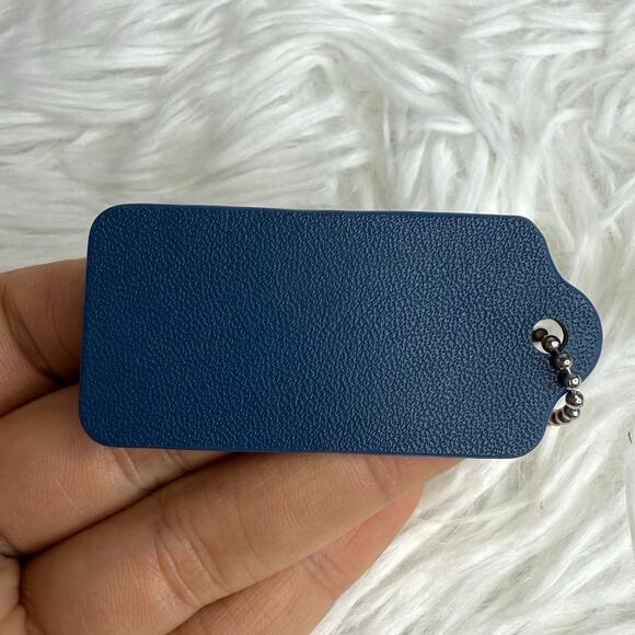 2" COACH Fob Bag Charm Hang tag Hangtag - Picture 2 of 2